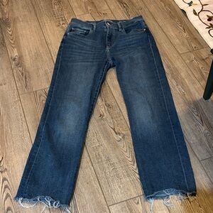 DL 1971 Dark Blue Women’s Straight-Leg Jeans